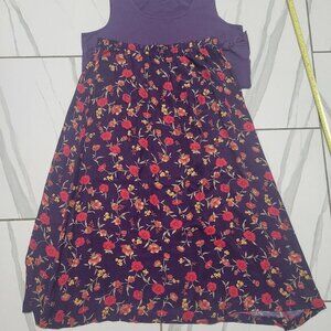 Vintage Cottage Grandma Core Fall Southern Lady AOP Floral Maxi Skirt XL USA mad